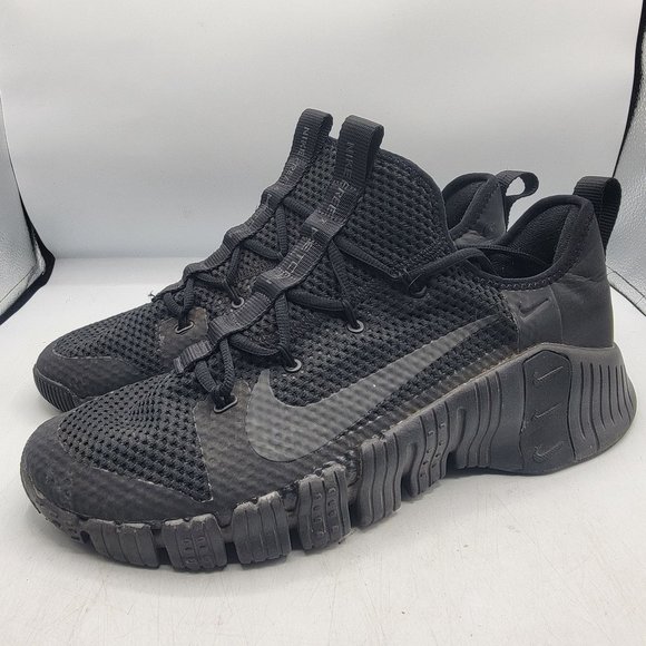 Nike Free Metcon 3 Mens 14 Triple Black Training Sneakers Shoes CJ0861-001 main image 12